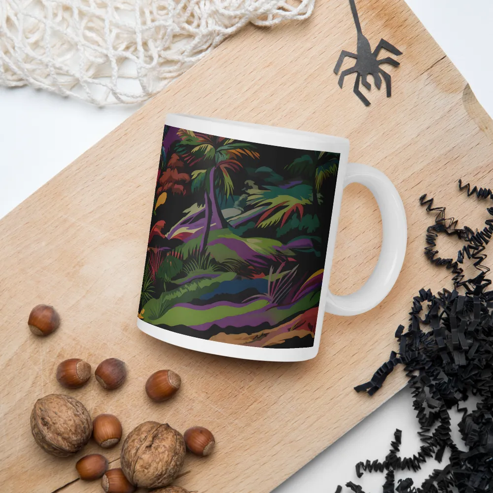 Tropical Sunset Escape | Mugs | Multiple Sizes & Colors