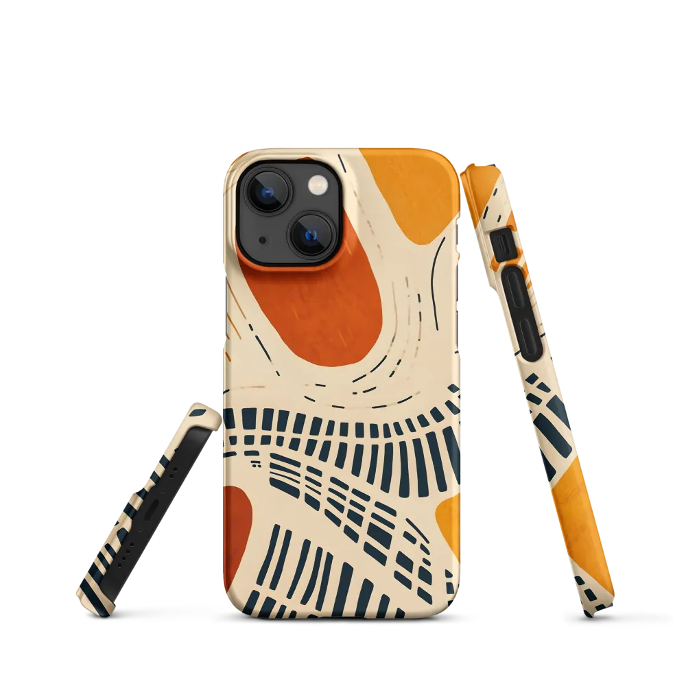 Urban Patterns in Harmony | Phone Case |  13 Mini | Snap Case | Matte