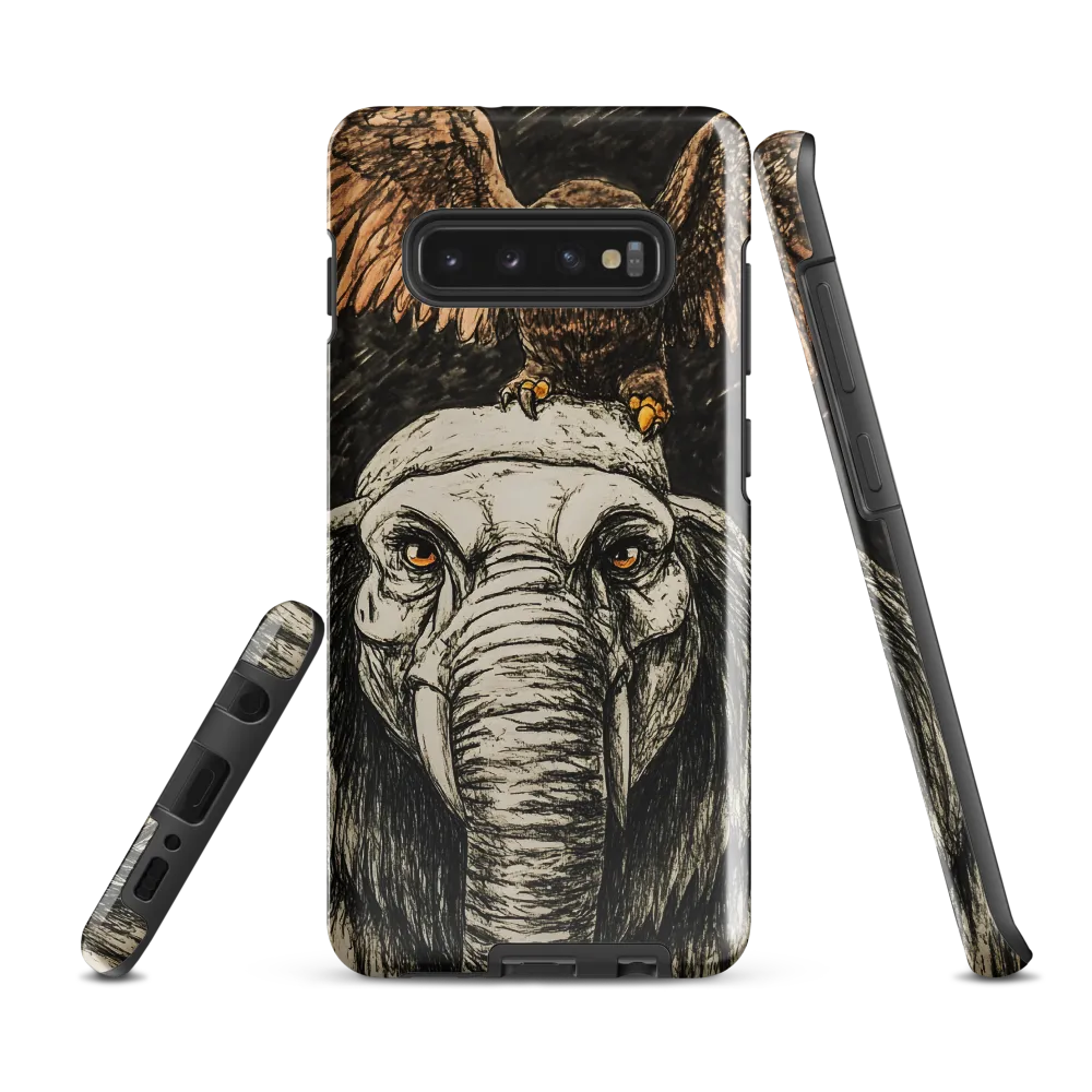 Strength and Wisdom: The Guardians of Nature | Phone Case |  S10 Plus | Tough Case | Glossy