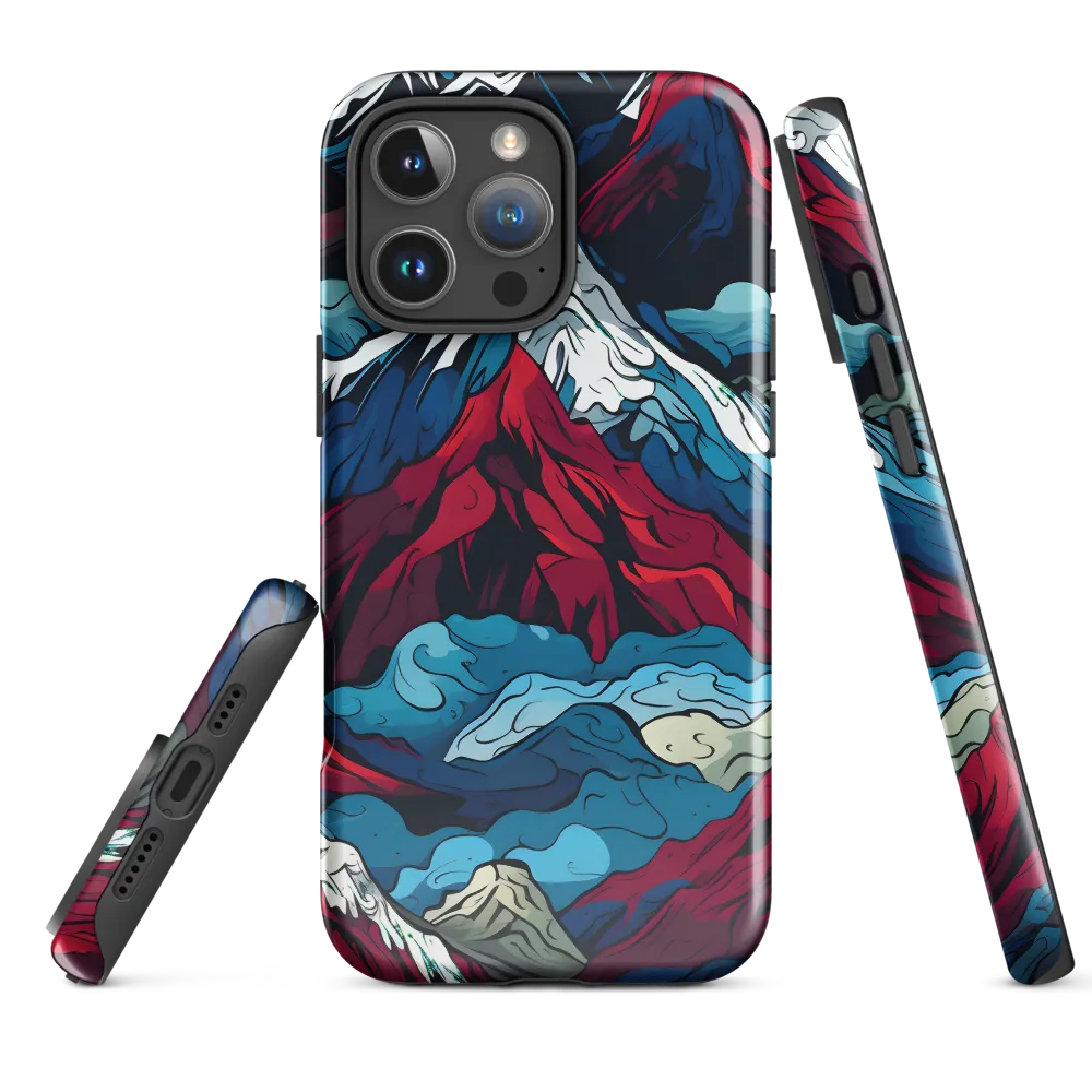 Mountain Majesty: An Abstract Voyage