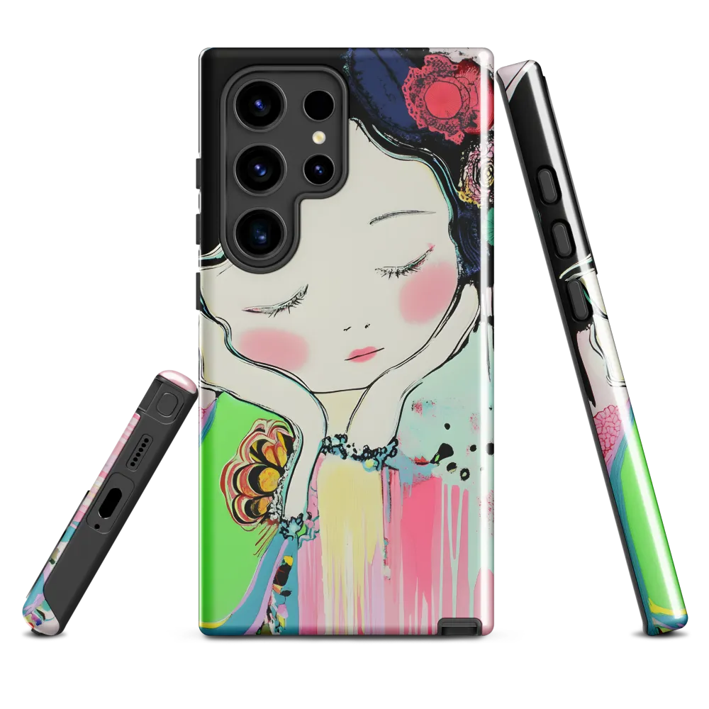 Whispers of Contemplation | Phone Case |  S24 Ultra | Tough Case | Glossy