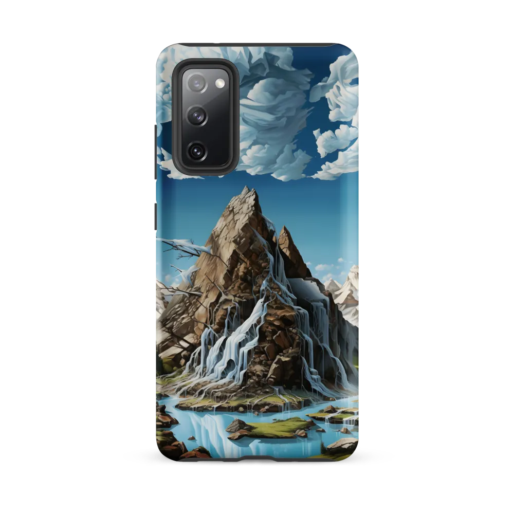 Majestic Cascade: A Mountain Masterpiece