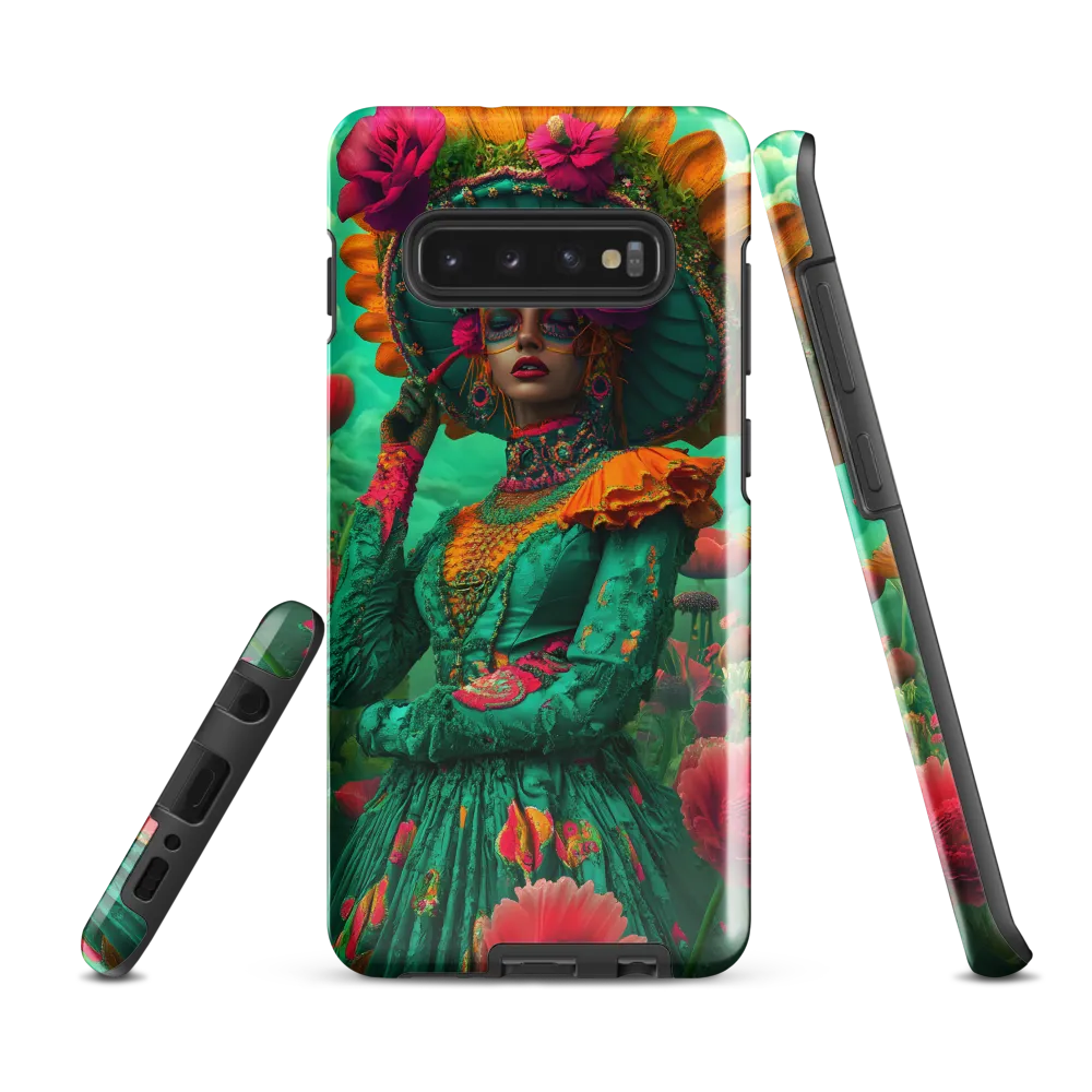 The Blooming Spectacle | Phone Case |  S10 Plus | Tough Case | Glossy