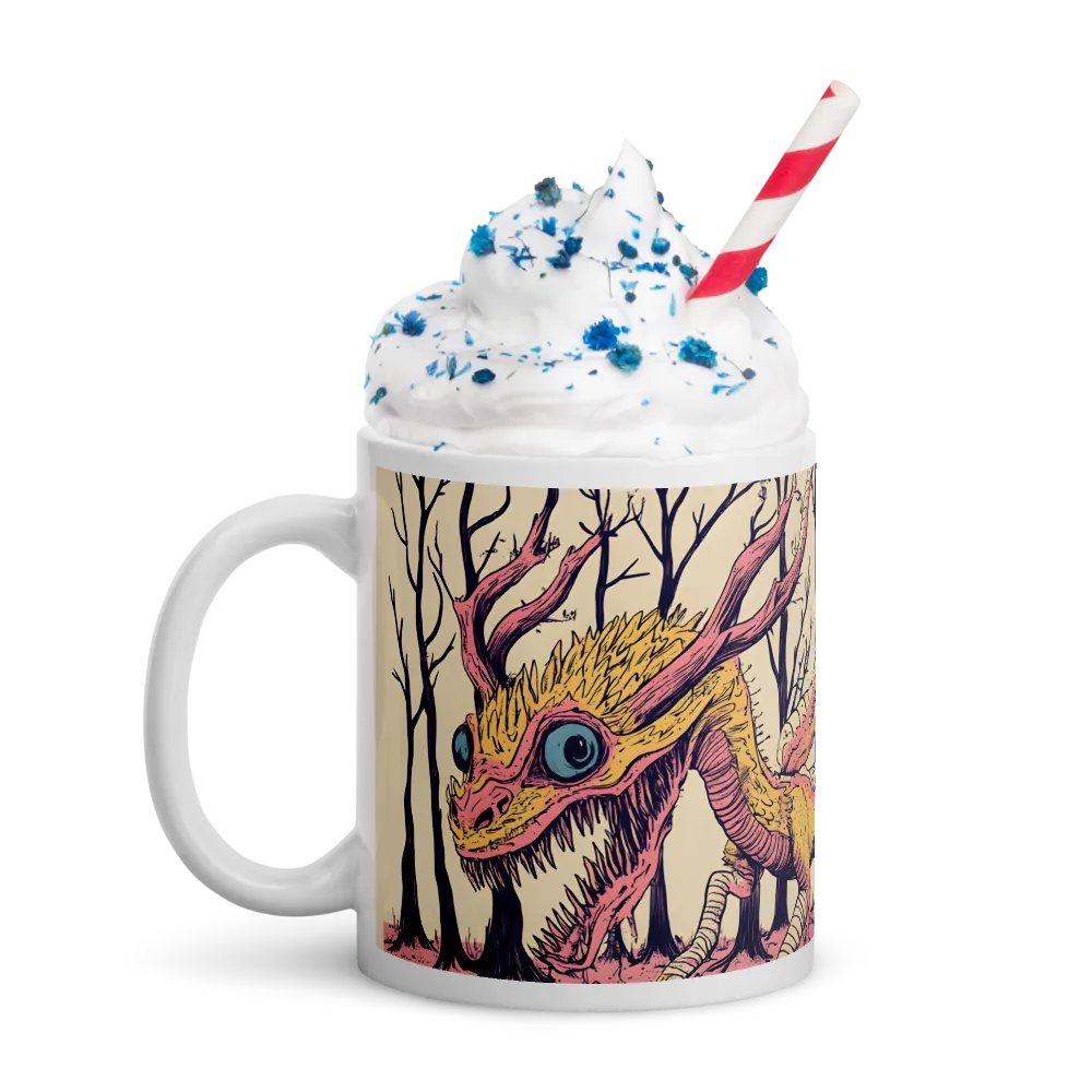 The Enigmatic Dragon of the Desolate Forest | Mugs | Multiple Sizes & Colors