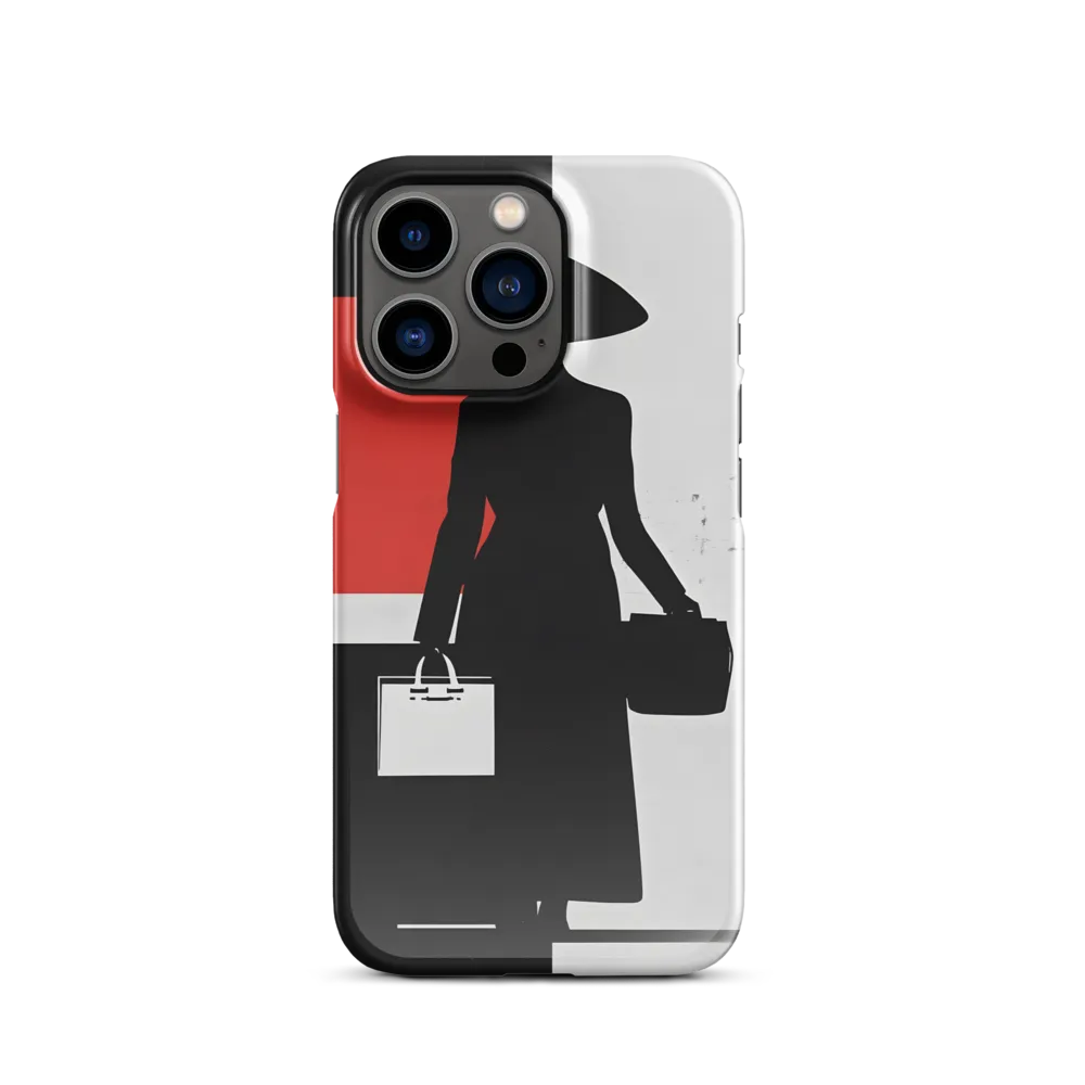 Silhouette of Elegance | Phone Case |  13 Pro | Snap Case | Glossy