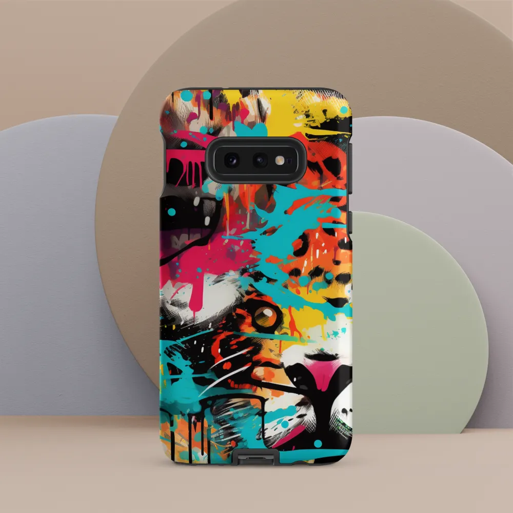 Fierce Fusion: Tiger and Lion in Graffiti