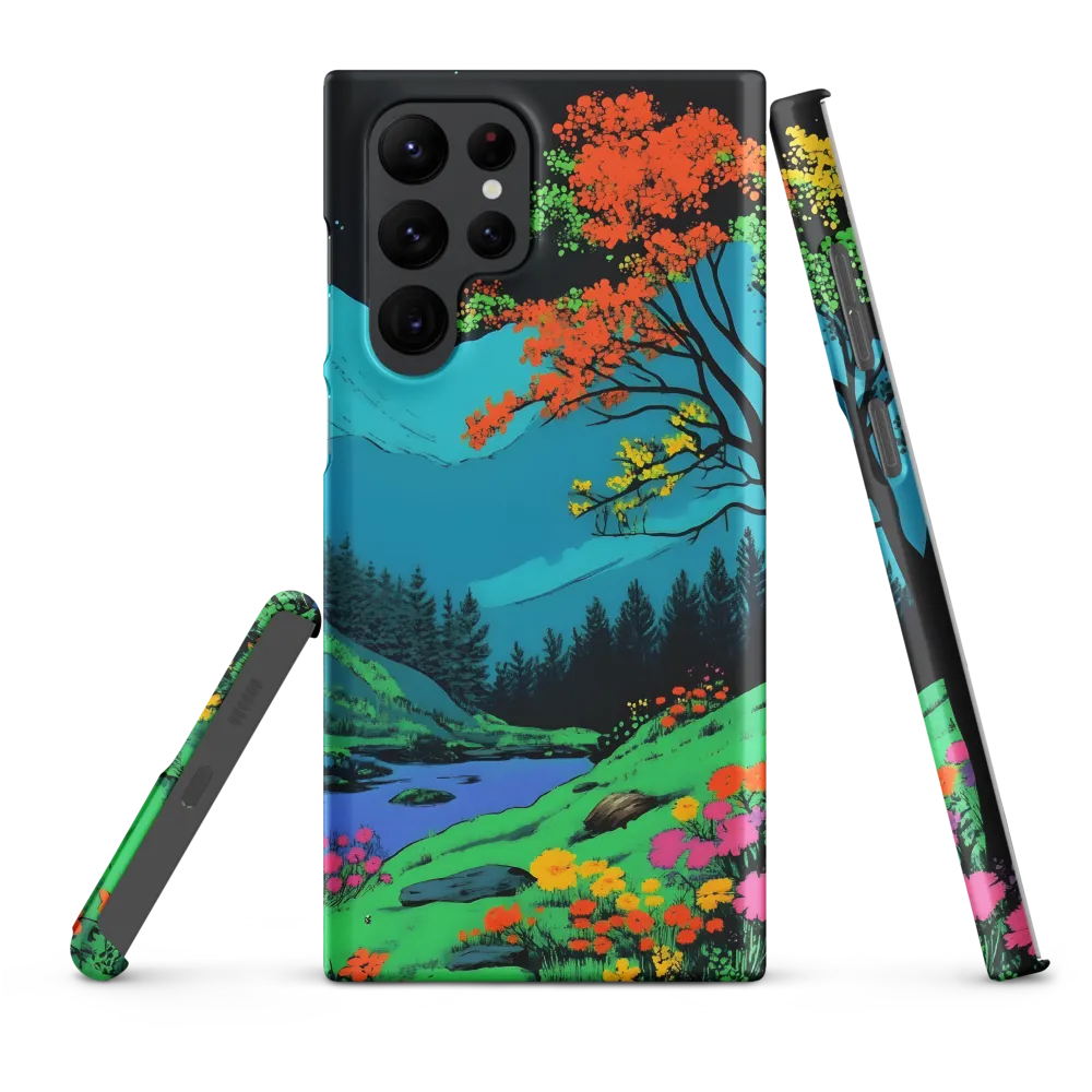 Neon Dreams: A Vibrant Landscape