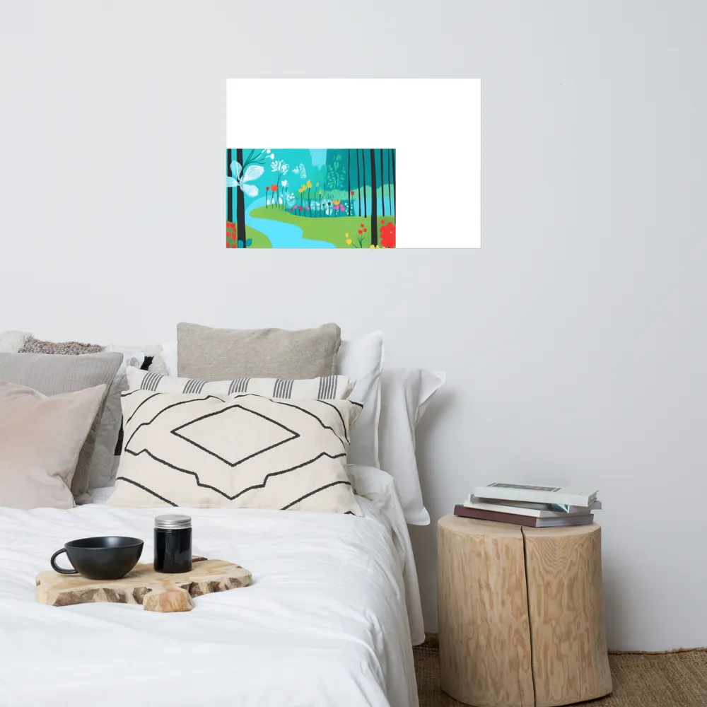 Whispers of Spring: A Colorful Retreat | Poster | 24″×36″
