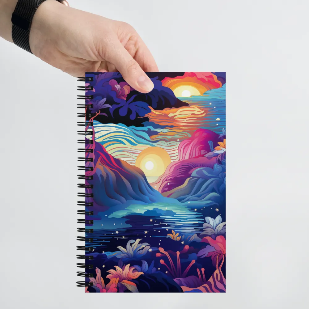 Tropical Dreamscape | Spiral Notebook