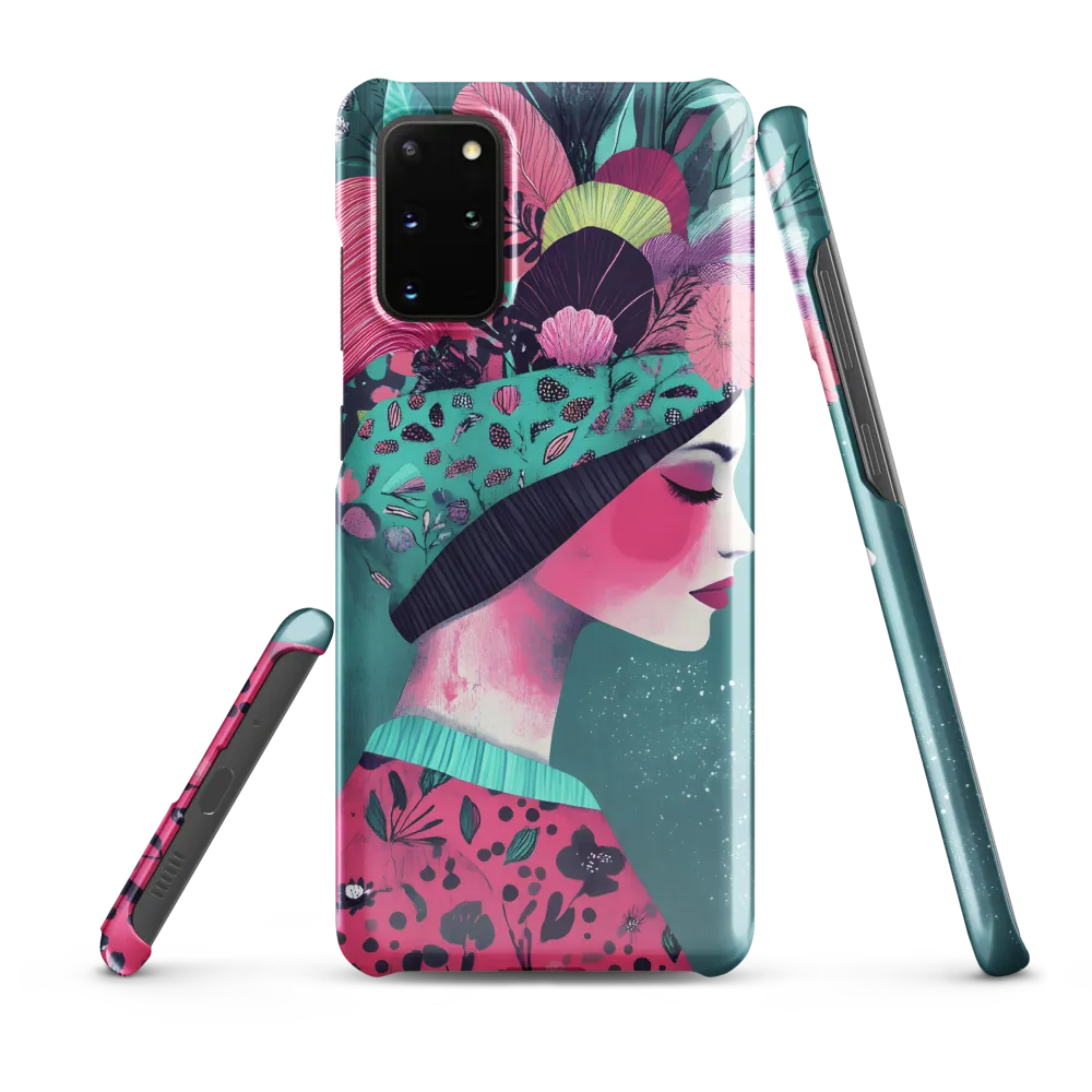 Whimsical Floral Portrait
