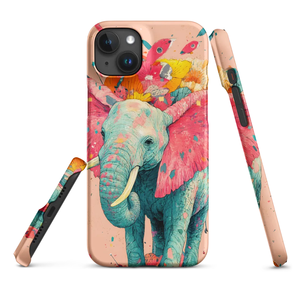 Whimsical Elegance: The Floral Elephant