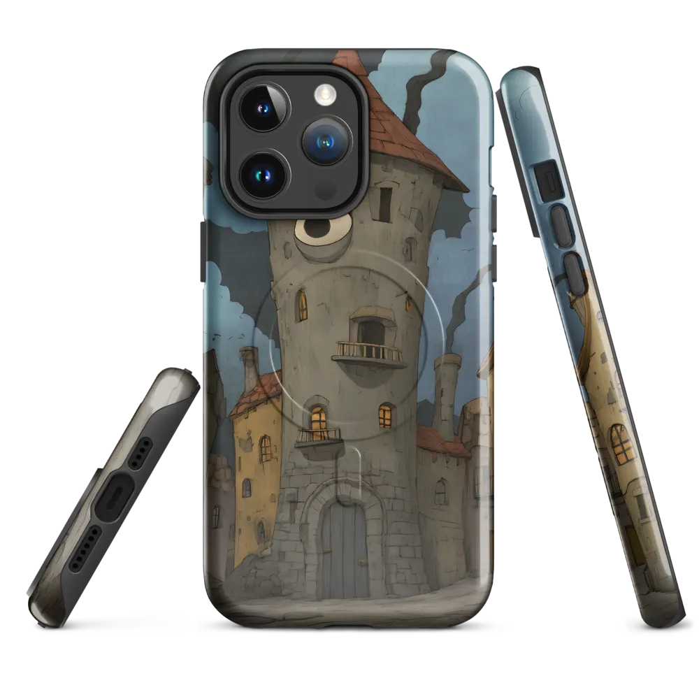 The Enigmatic Watchtower | Phone Case |  14 Pro Max | MagSafe® Tough Case | Glossy