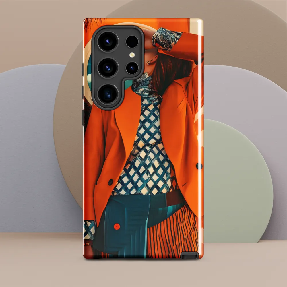 Vibrant Interplay: A Fusion of Fashion and Nature