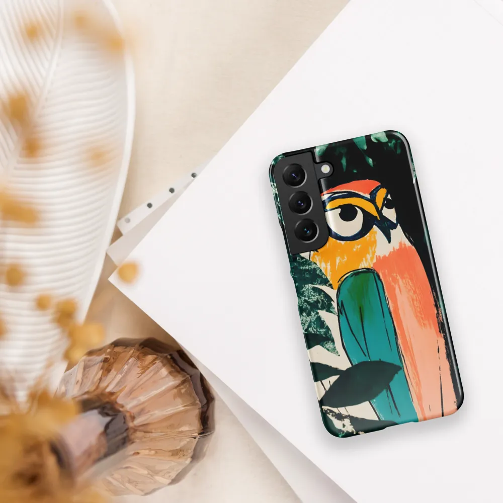 Camouflaged Majesty: The Abstract Owl