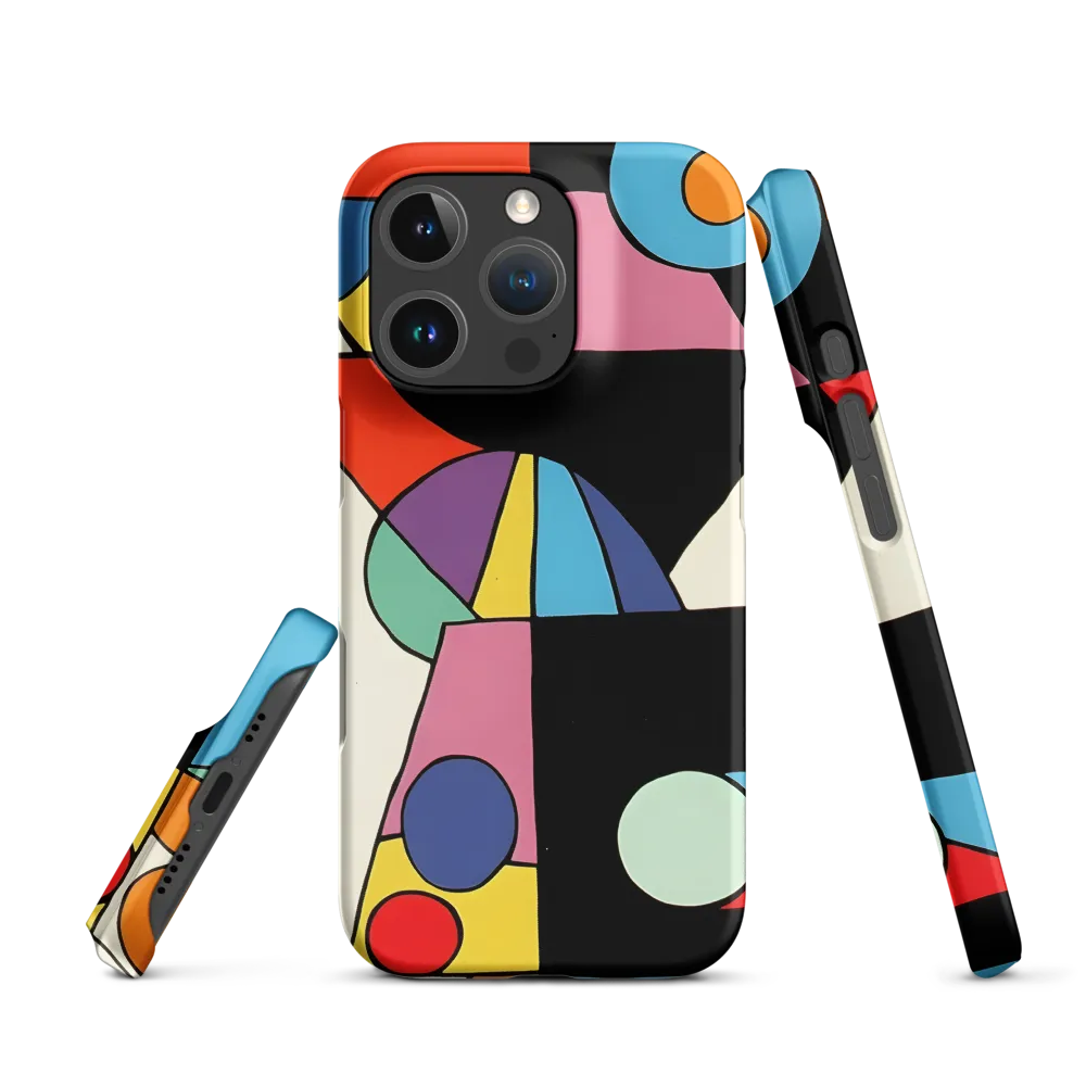 The Play of Shapes | Phone Case |  16 Pro | Snap Case | Matte