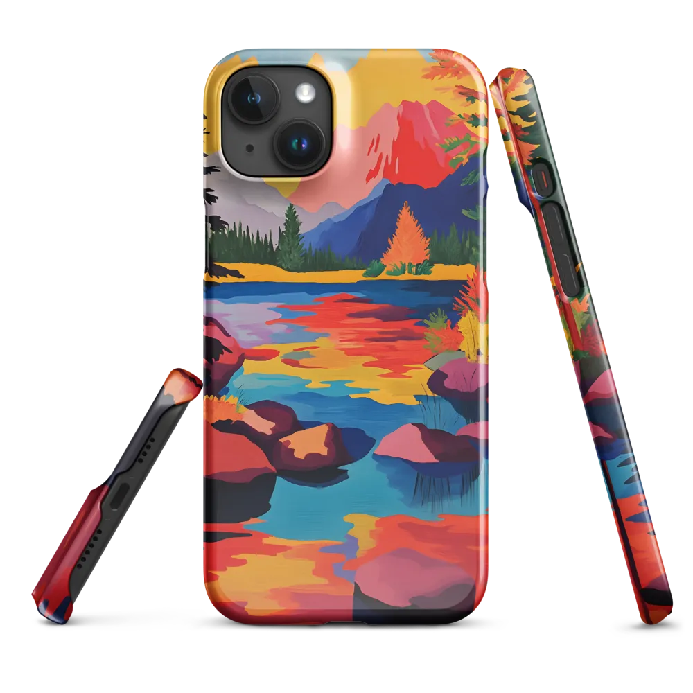 Enchanted Reflections | Phone Case |  15 Plus | Snap Case | Glossy