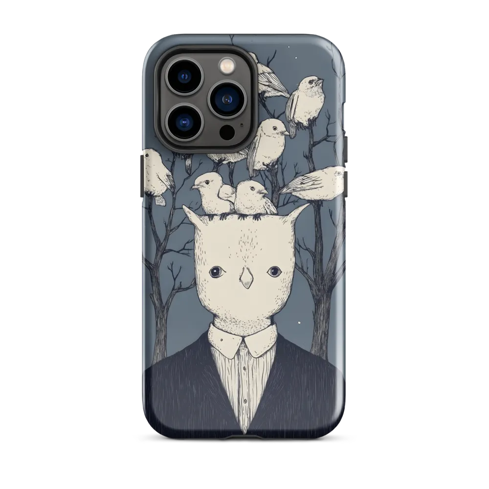 Whispers of the Avian Mind | Phone Case |  14 Pro Max | Tough Case | Glossy
