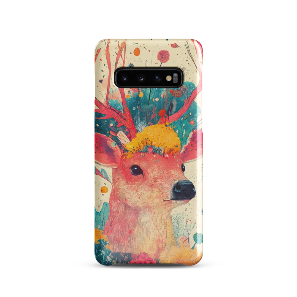 Whimsical Harmony: A Deer in Bloom
