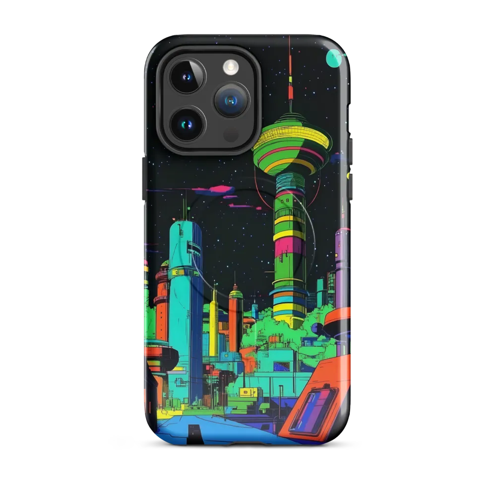 Neon Dreams: A Futuristic Cityscape