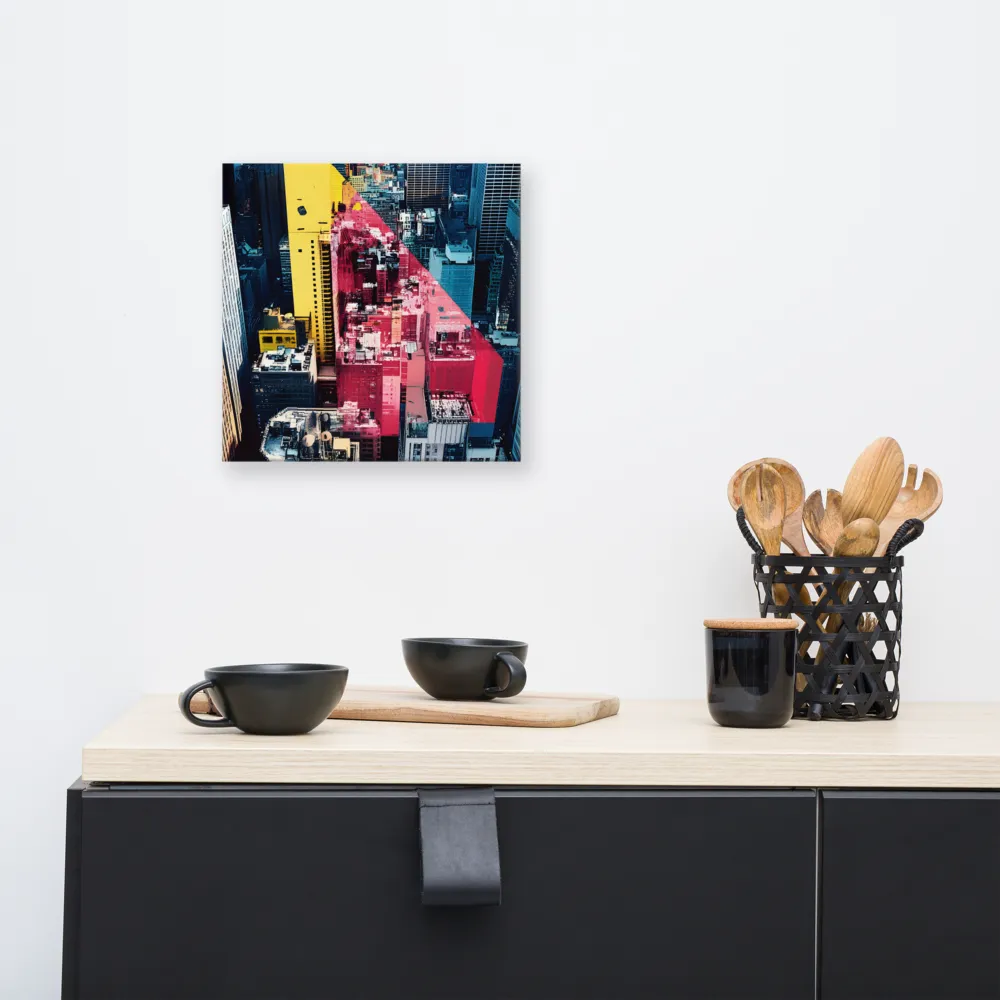 Dynamic Urban Symphony | Canvas | 12″×12″
