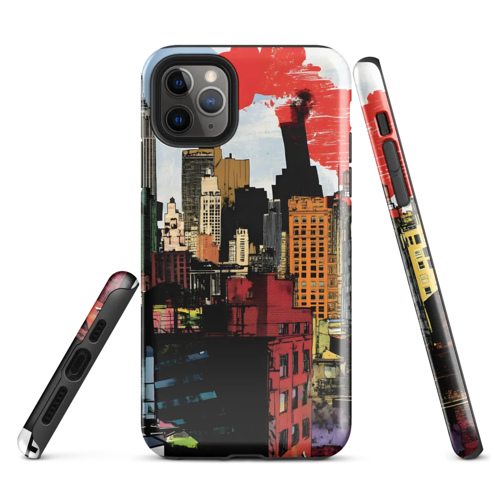 City Pulse: Urban Vibrance | Phone Case |  11 Pro Max | Tough Case | Glossy