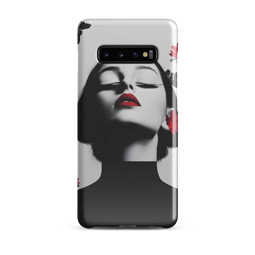 Serenity in Contrast | Phone Case |  S10 Plus | Snap Case | Glossy