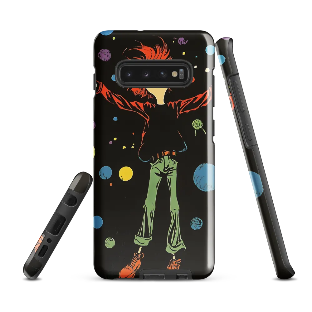 Embracing the Universe of Joy | Phone Case |  S10 Plus | Tough Case | Glossy