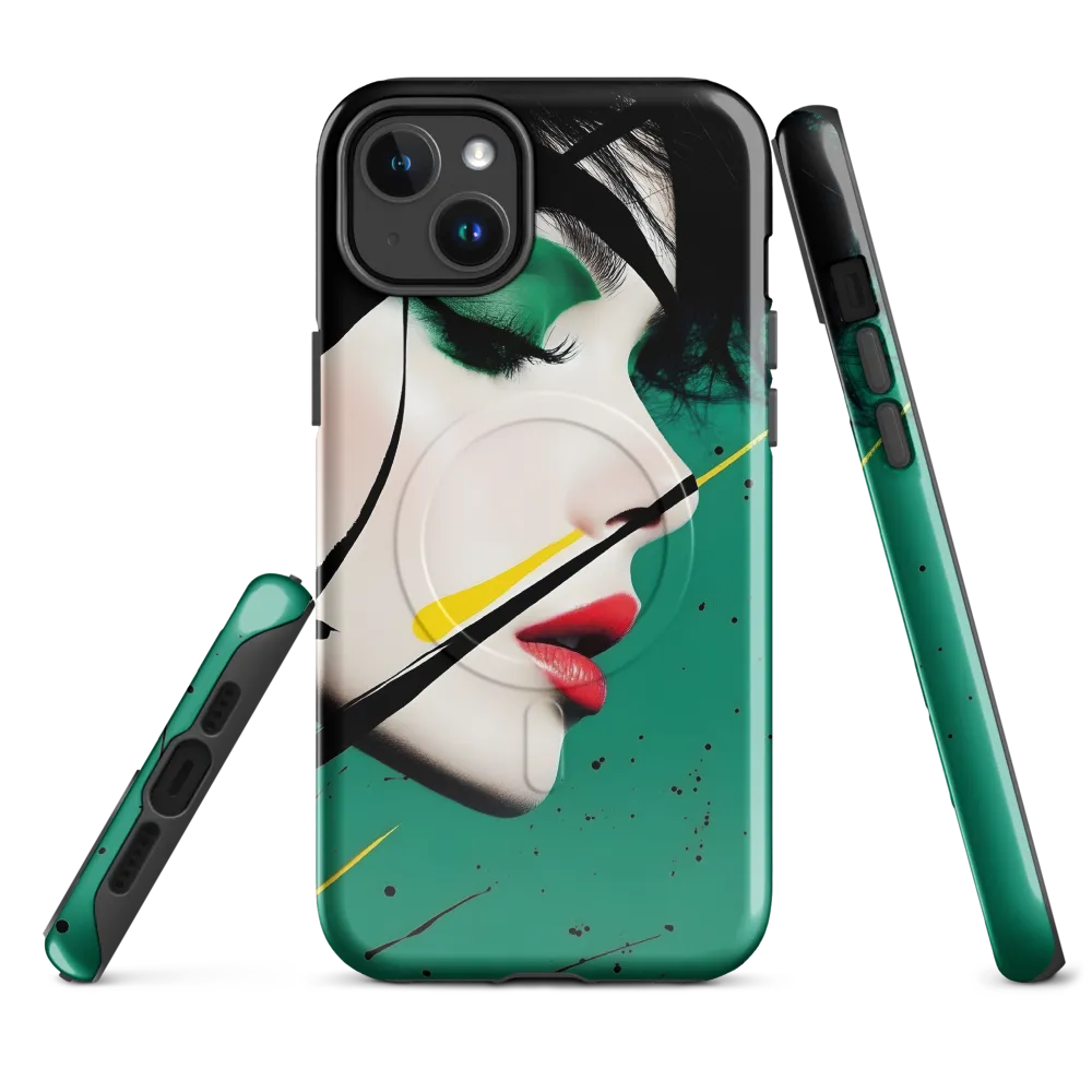 Whispers of Elegance and Boldness | Phone Case |  14 Plus | MagSafe® Tough Case | Glossy