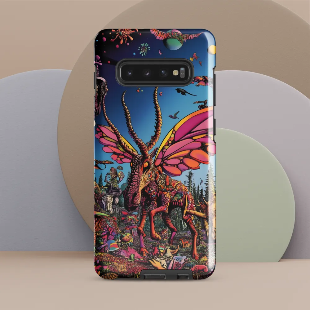 Ethereal Realms: The Butterfly Beast | Phone Case |  S10 Plus | Tough Case | Glossy