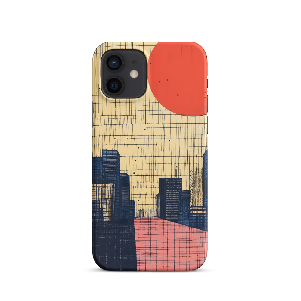 Urban Echoes: A Minimalist Cityscape