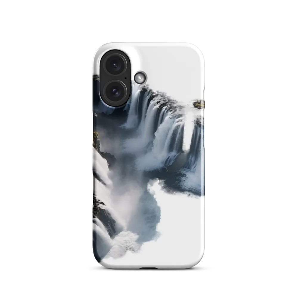 Ethereal Cascade: Nature's Power Revealed | Phone Case