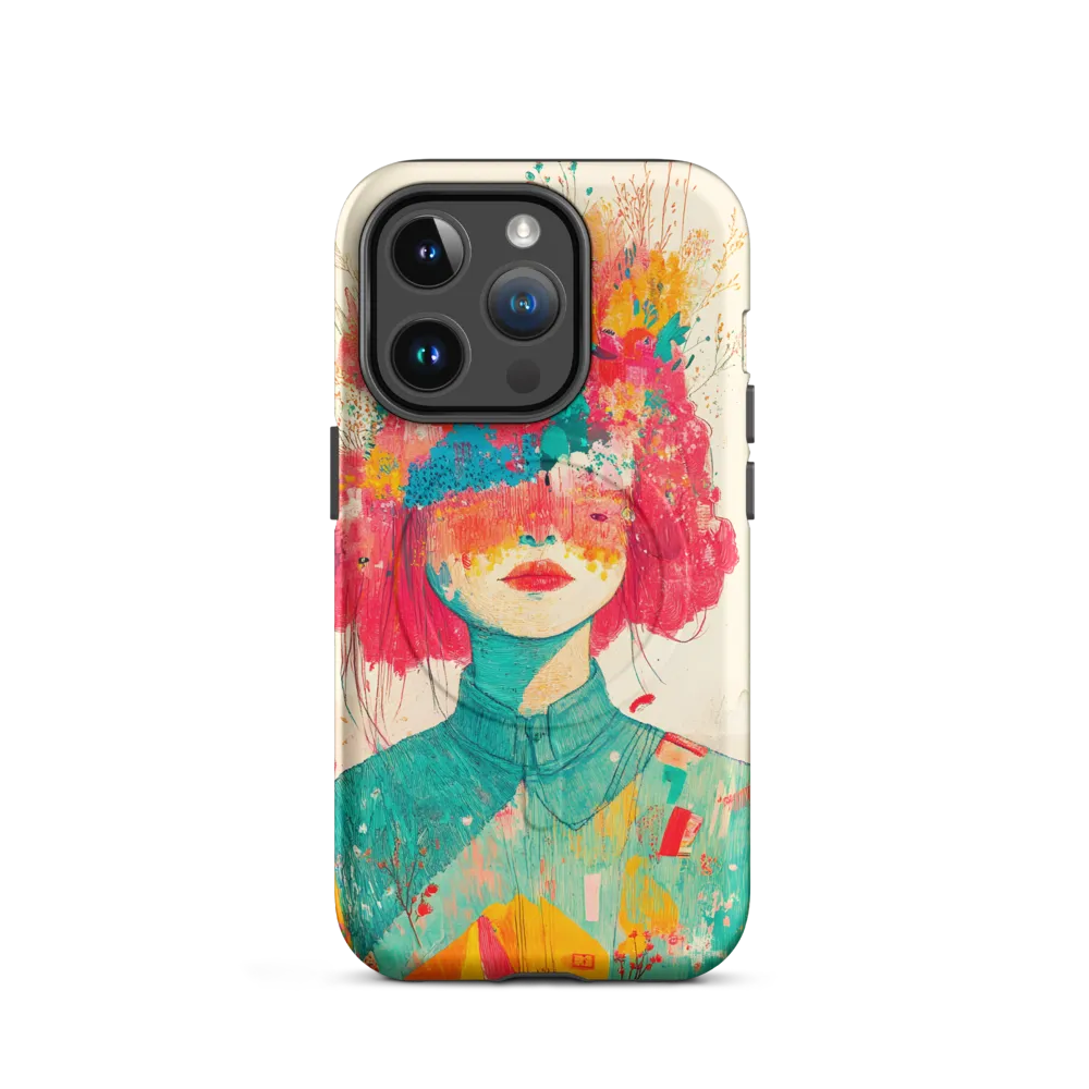 Whimsical Floral Portrait