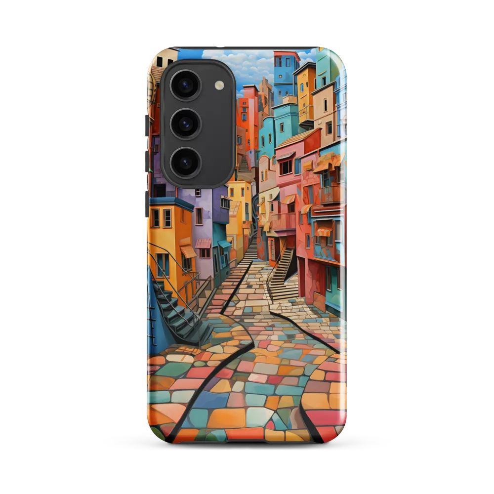 Vibrant Cityscape: A Kaleidoscope of Colors