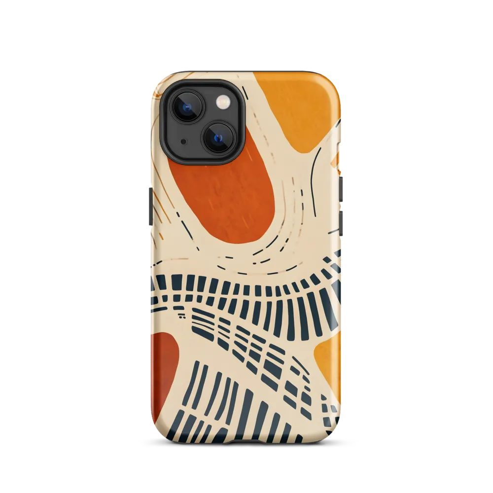 Urban Patterns in Harmony | Phone Case |  13 | Tough Case | Glossy