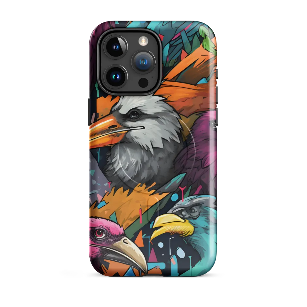 Avian Vortex: A Celebration of Color and Form