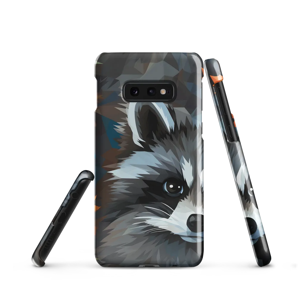Whispers of Autumn: The Raccoon's Gaze