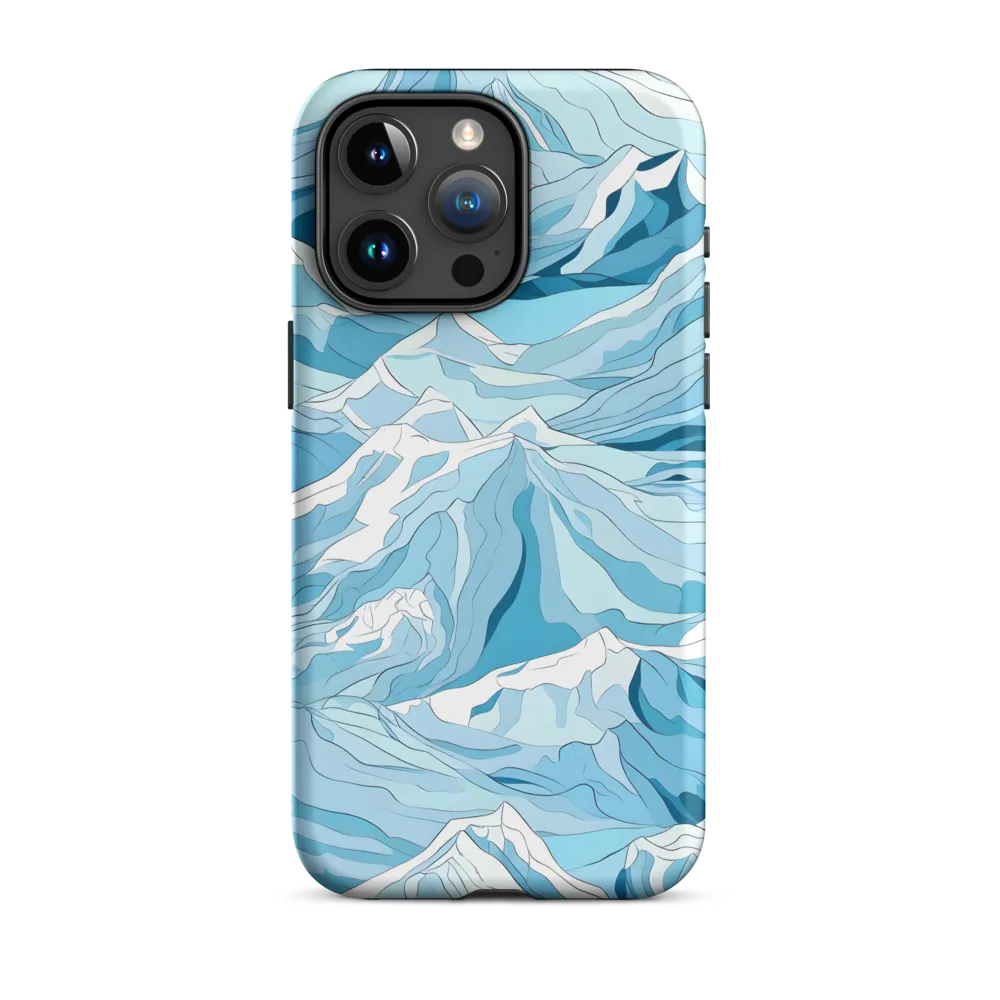 Majestic Peaks of Serenity | Phone Case |  15 Pro Max | Tough Case | Matte