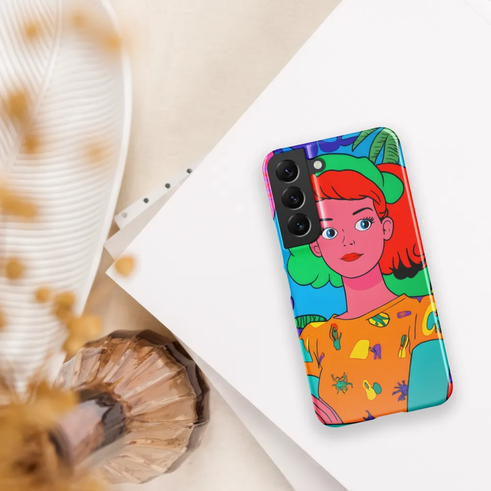 Tropical Vibes: A Playful Portrait