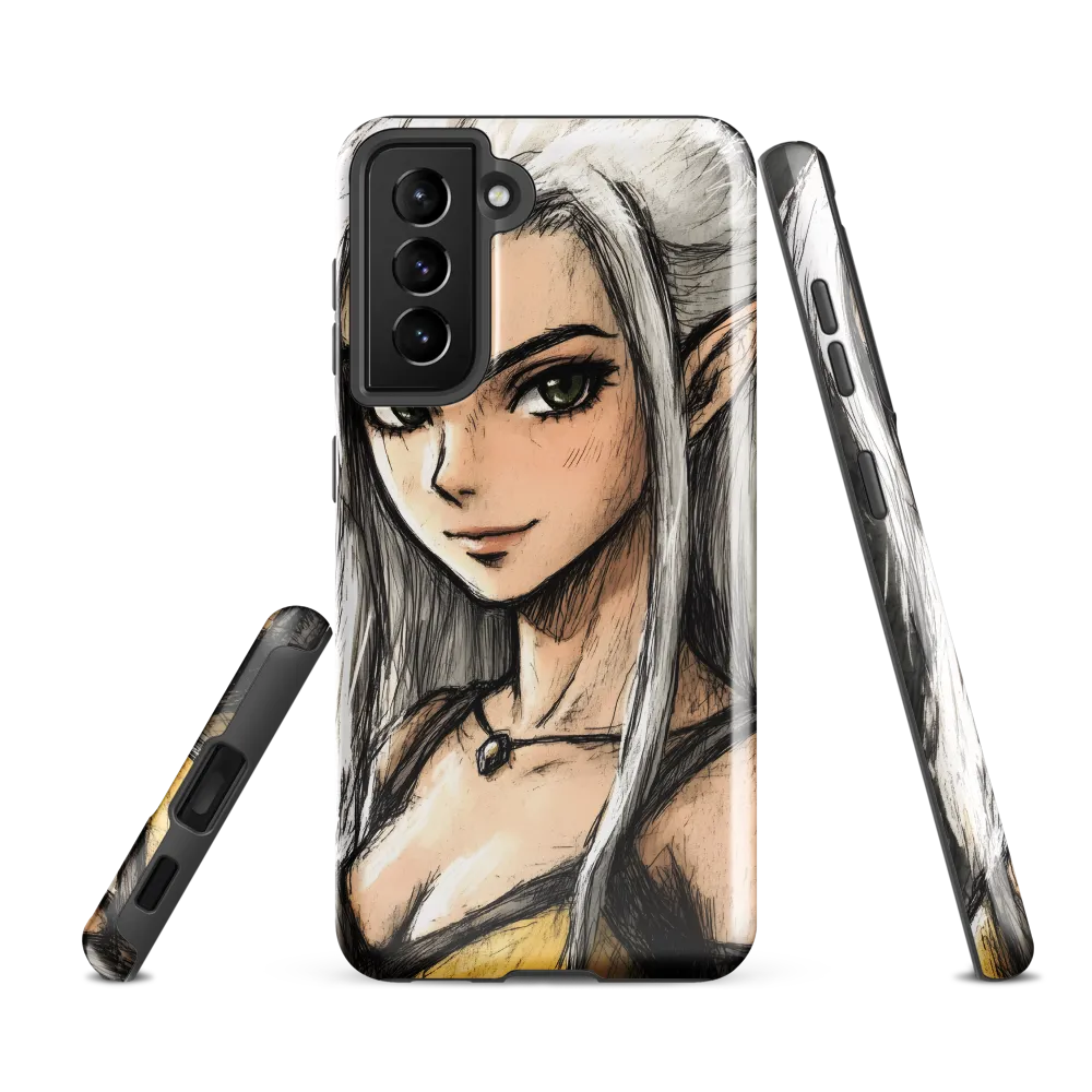 Ethereal Elegance: The Elf's Portrait
