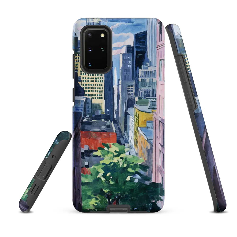 Urban Symphony: A Cityscape in Color