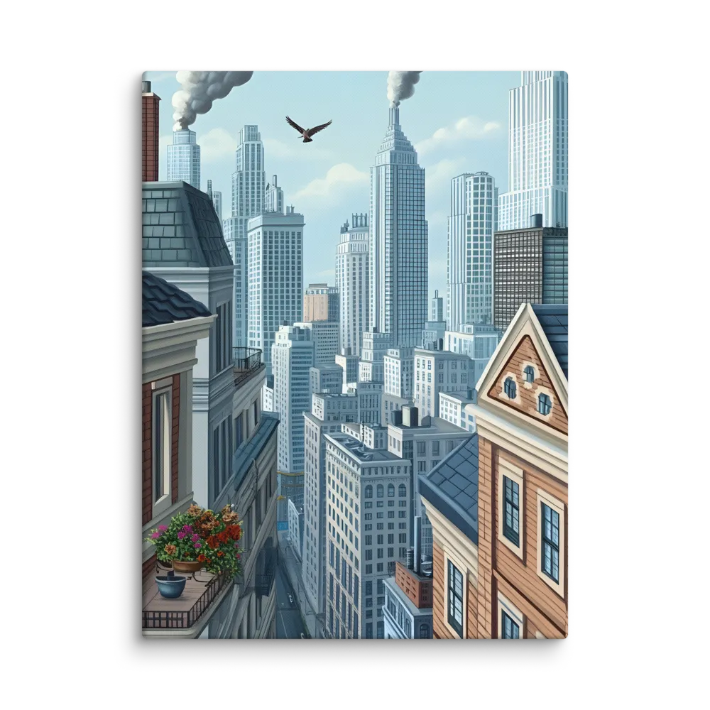 Urban Symphony | Canvas | 18″×24″