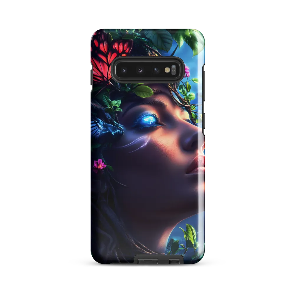 Nature's Enchantment: A Surreal Portrait | Phone Case |  S10 Plus | Tough Case | Glossy