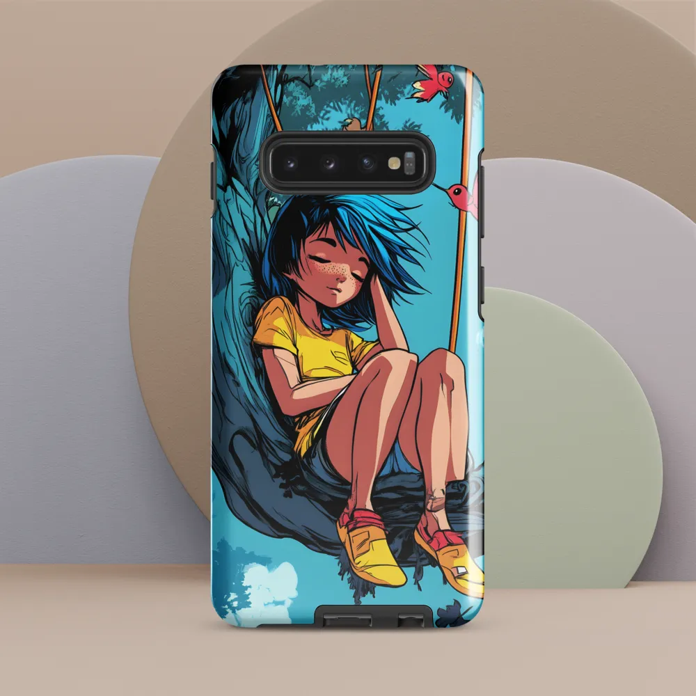 Whimsical Serenity | Phone Case |  S10 Plus | Tough Case | Glossy