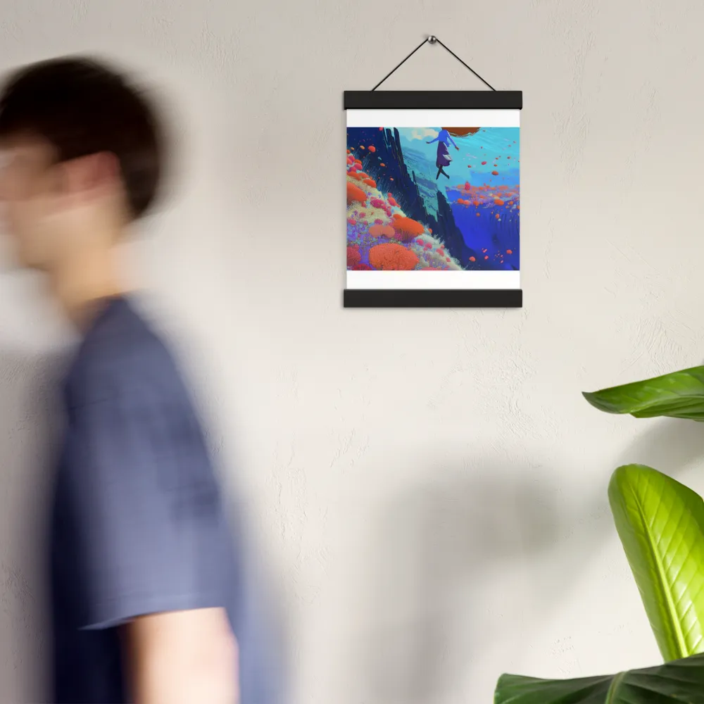 Whispers of Freedom | Poster With Black Wood Hanger | 8″×10″