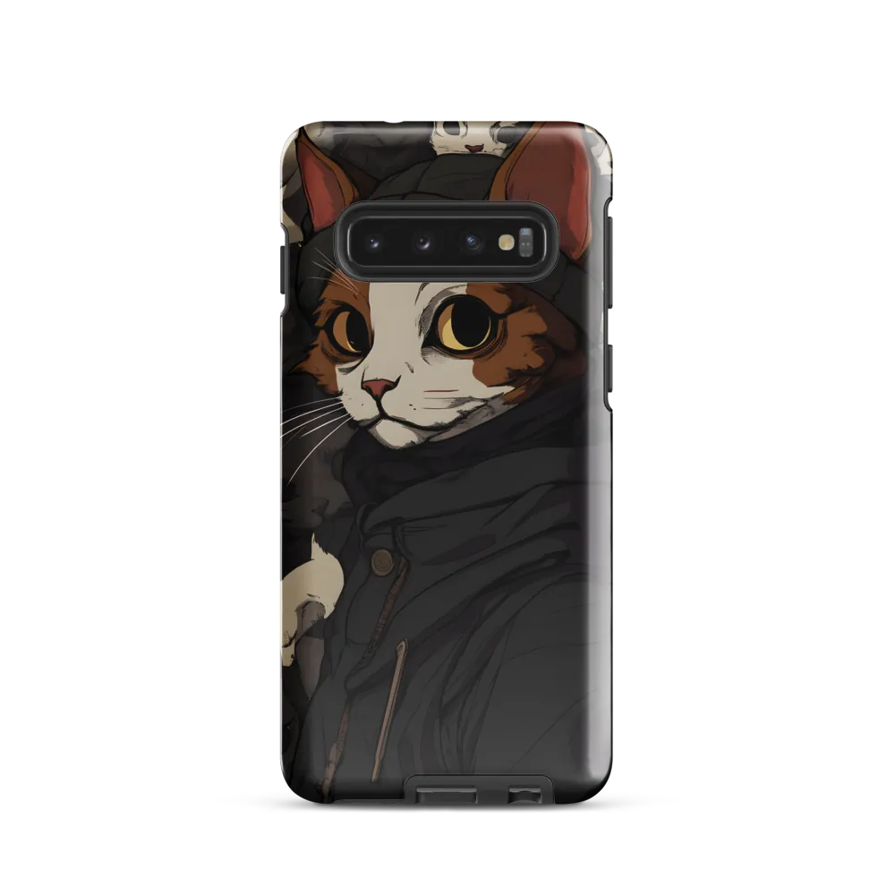 Whimsical Cat Portrait