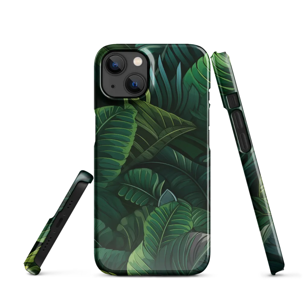 Lush Canopy: A Tropical Foliage Study