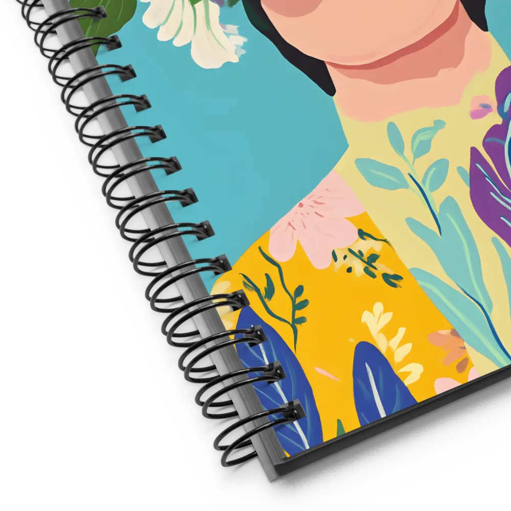 Blooming Identity | Spiral Notebook