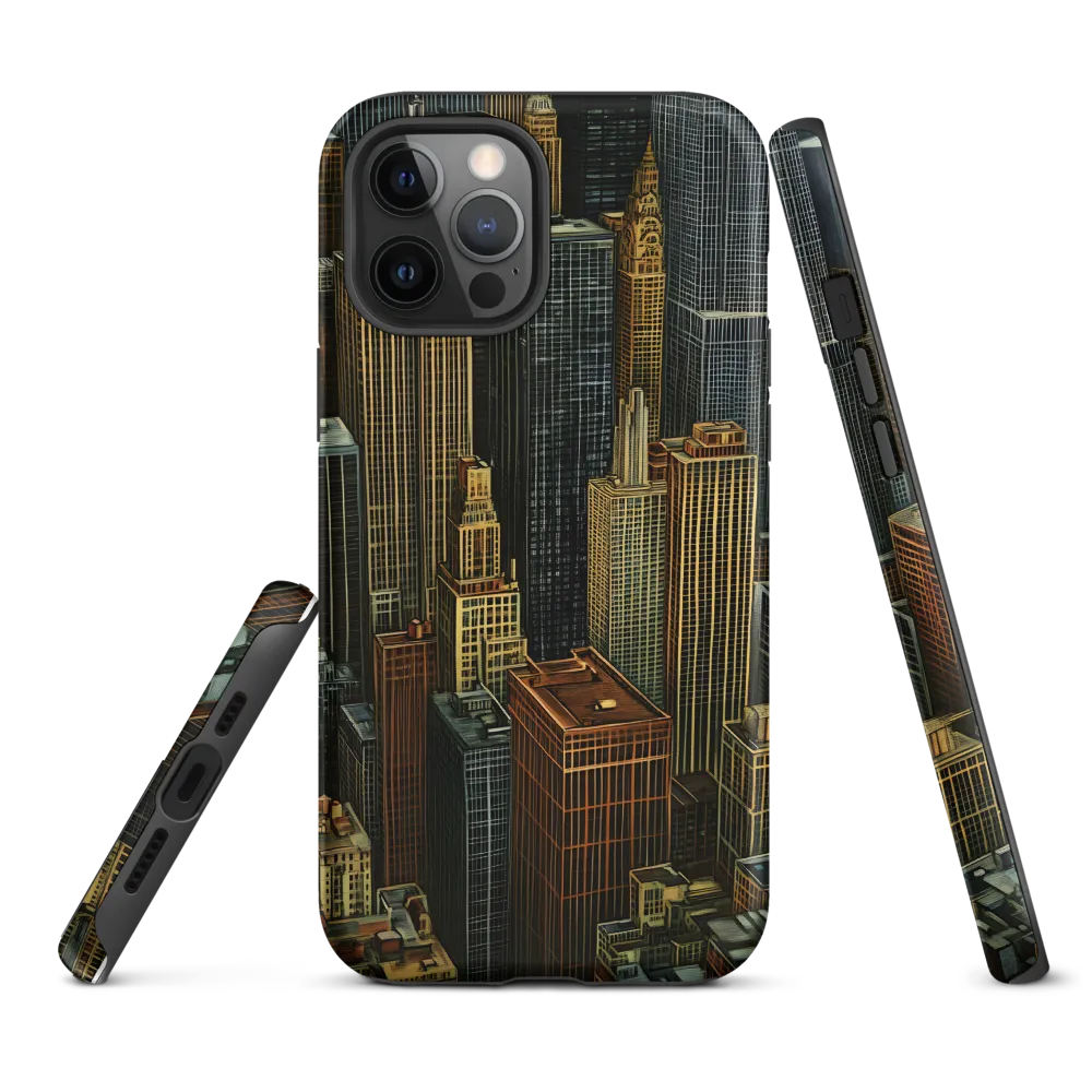 Urban Elegance: A Golden Cityscape