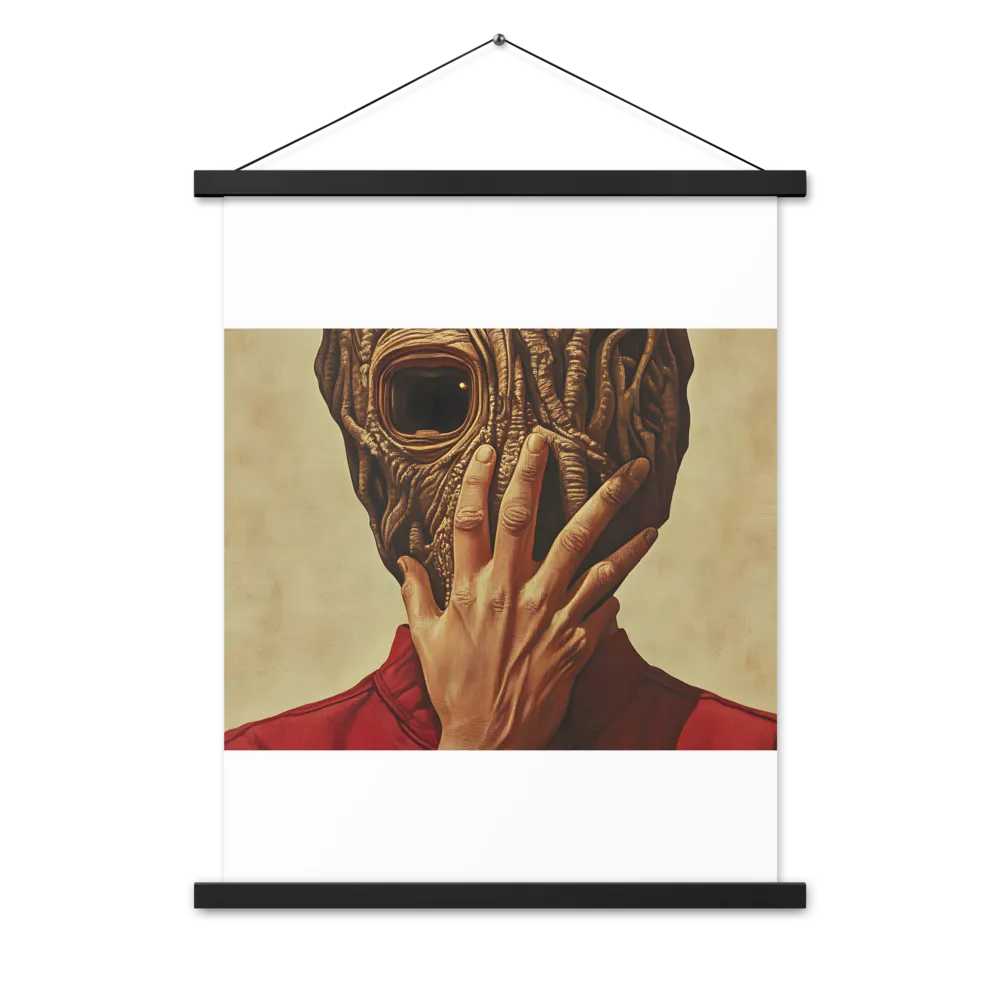 The Mask of Roots | Poster With Black Wood Hanger | 18″×24″