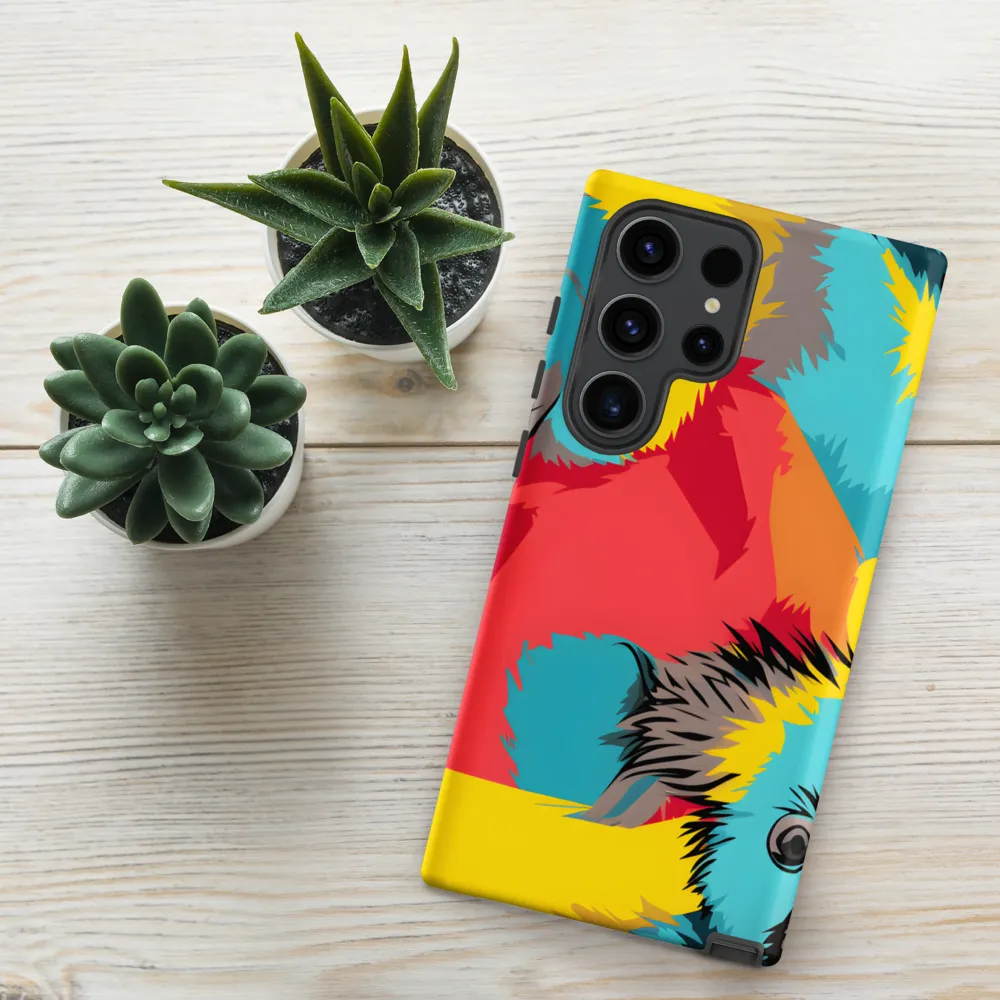 Whimsical Koalas in Vibrant Colors | Phone Case |  S23 Ultra | Tough Case | Matte